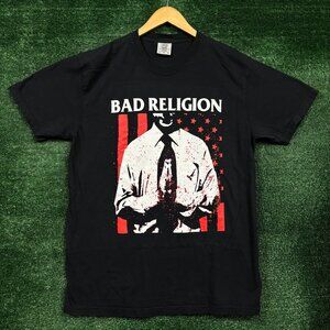 Bad Religion The Empire Strikes First Punk Rock Band T-Shirt Size Large
